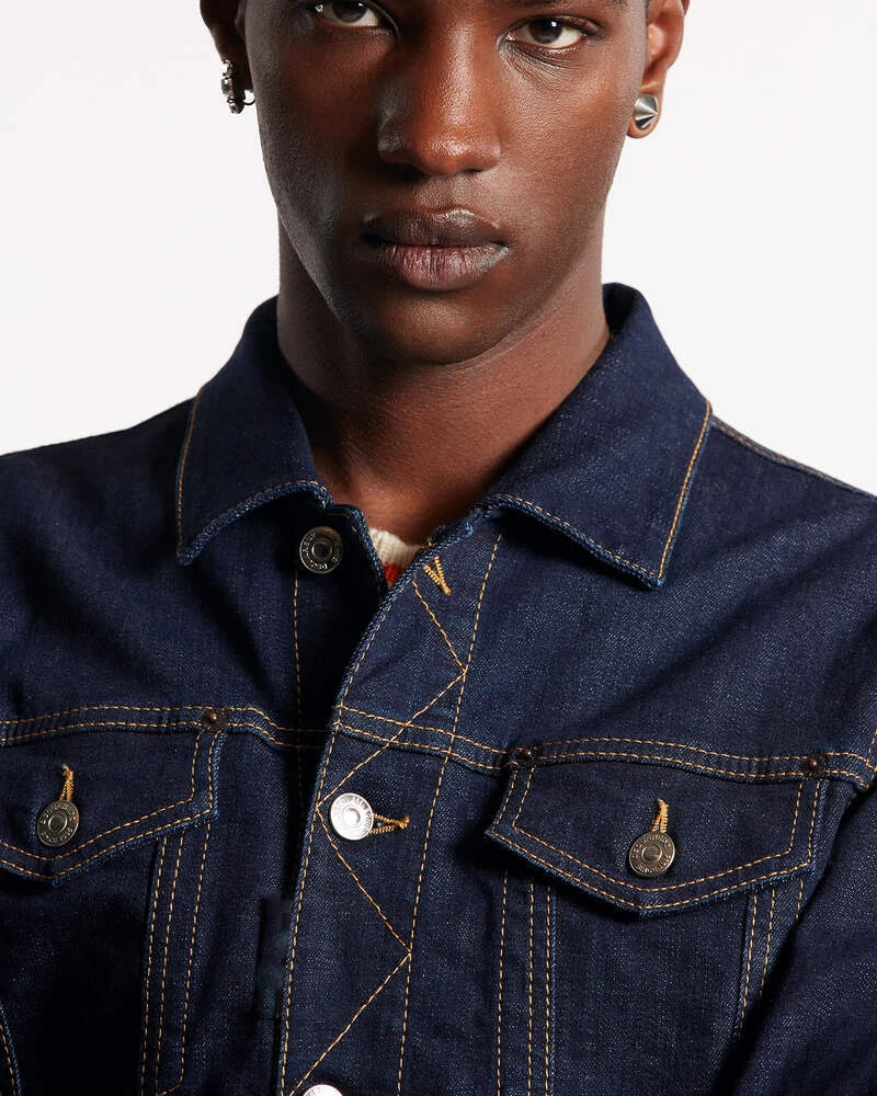Veste en Jean Brut Homme