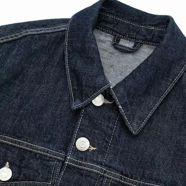 Veste en Jean Femme Oversize Courte