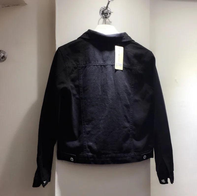 Veste en Jean Coupe Droite Femme