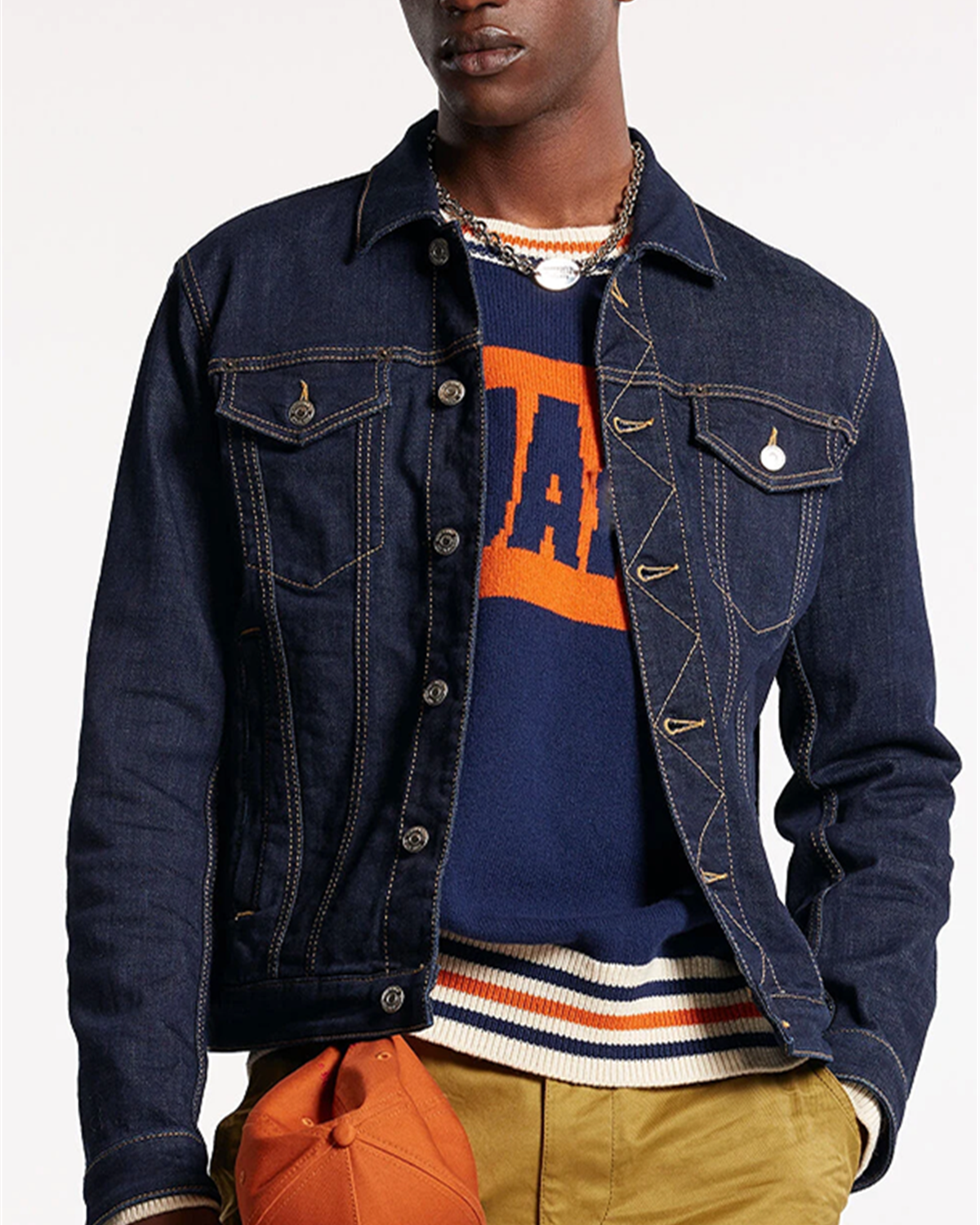 Veste en Jean Brut Homme