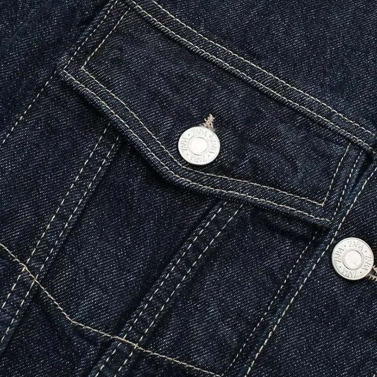 Veste en Jean Femme Oversize Courte