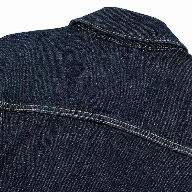 Veste en Jean Femme Oversize Courte