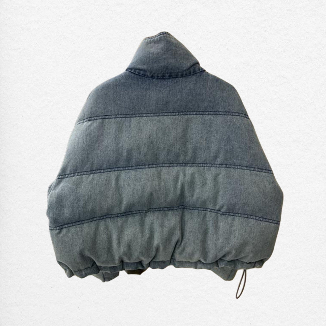 Veste en Jean Doudoune Femme