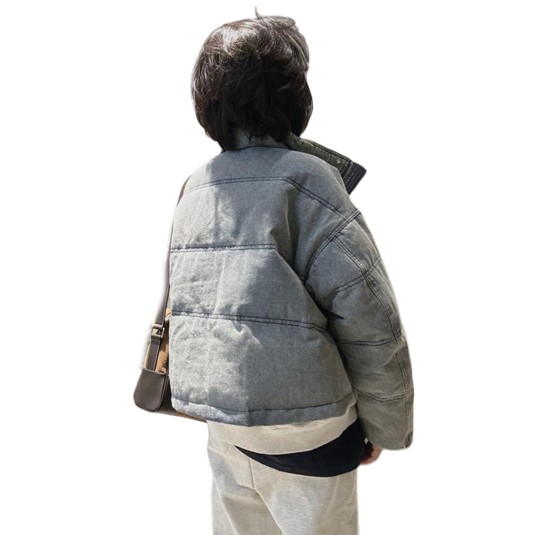 Veste en Jean Doudoune Femme