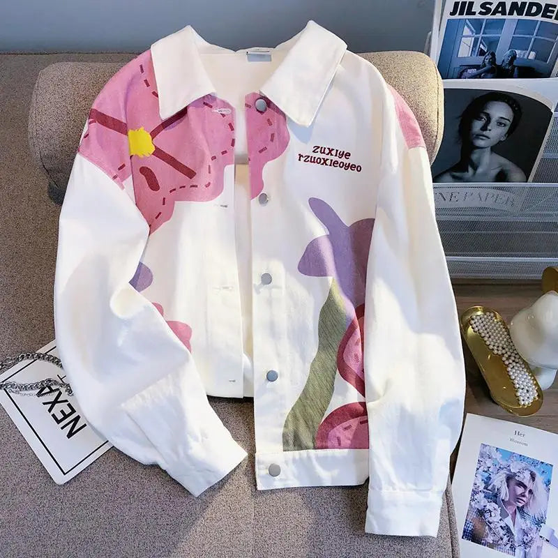 veste-en-jean-blanche-imprime-fleurs-femme-avant