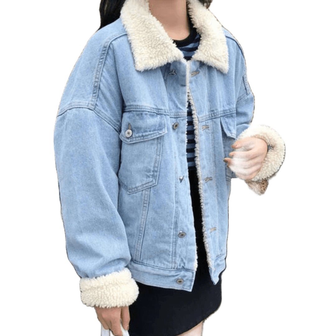 veste-en-jean-col-mouton-femme