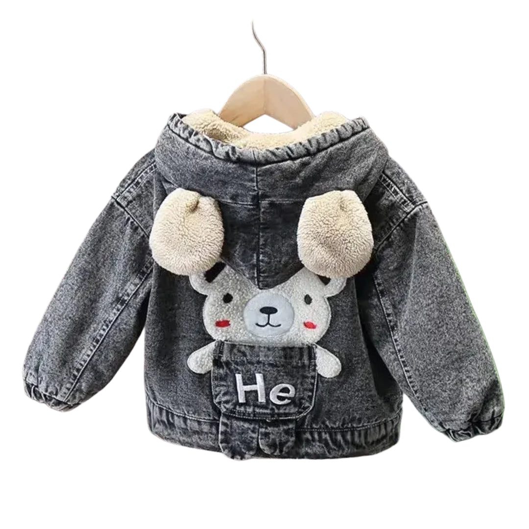 veste-en-jean-moumoute-ours-bebe-noir