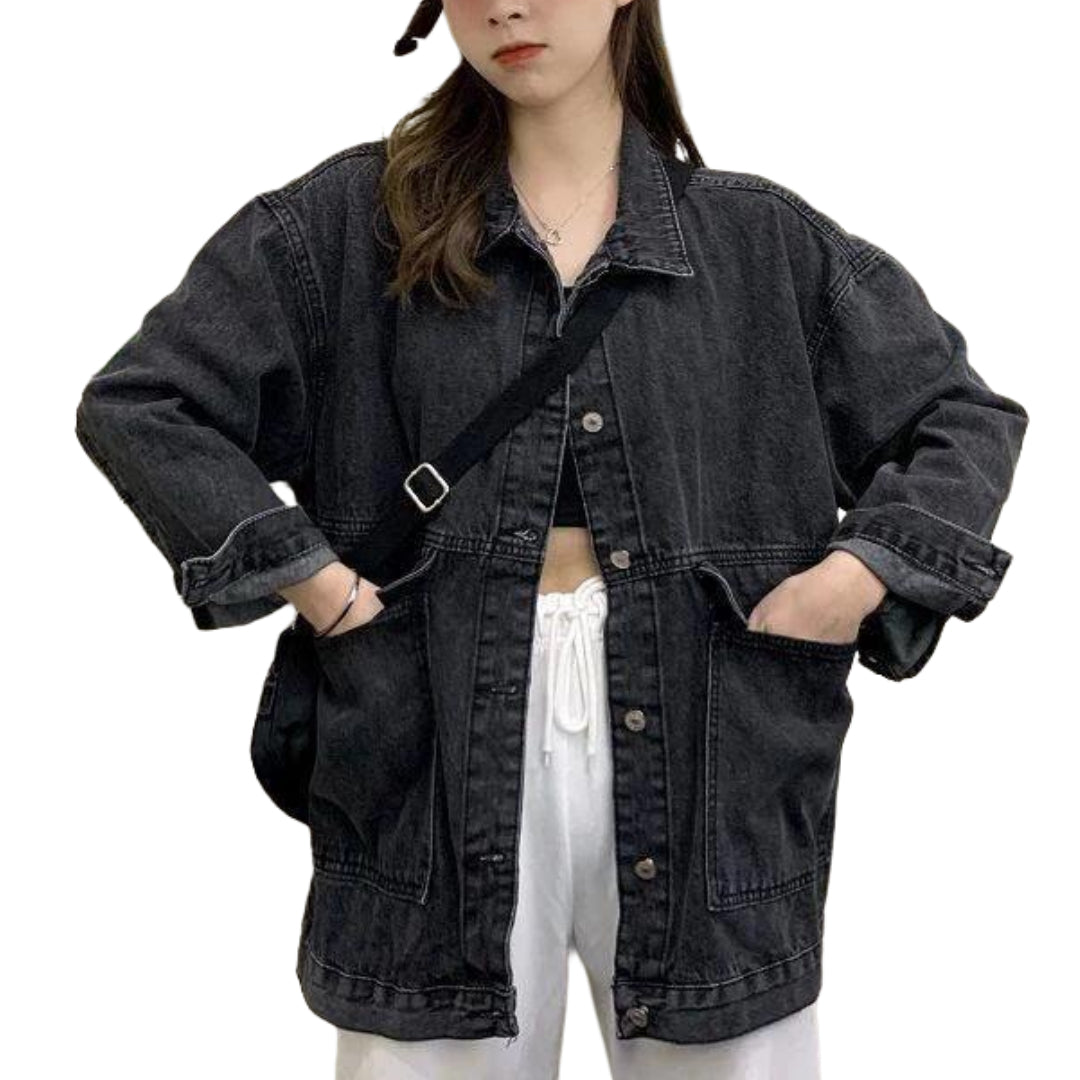 veste-en-jean-noir-large-femme