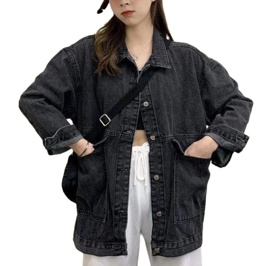veste-en-jean-noir-large-femme