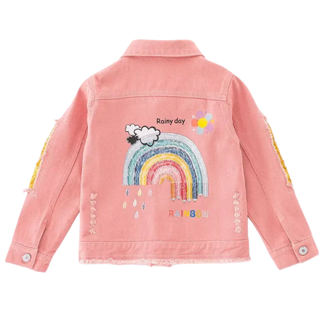 veste-en-jean-rose-dechiree-arc-en-ciel-fille