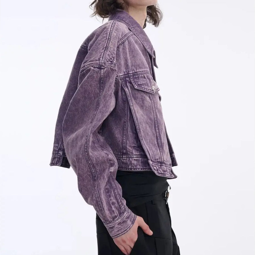 veste-en-jean-violette-courte-et-delavee-homme-coté
