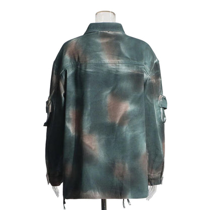 Veste en Jean Femme Militaire