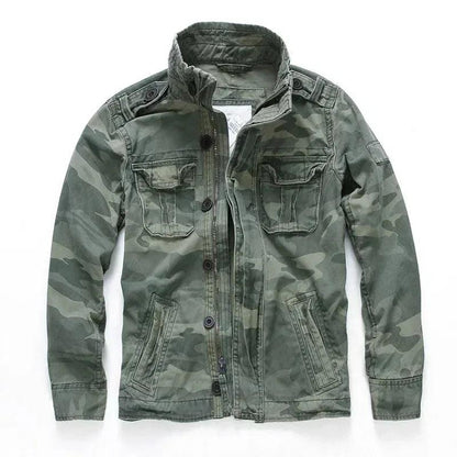 Veste en Jean Camouflage Militaire Homme