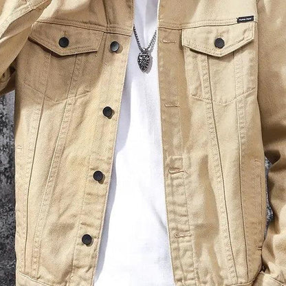 Veste en Jean Camel Homme