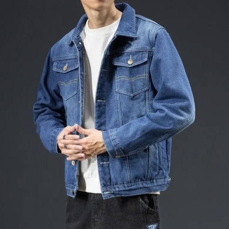 Veste en Jean Doublée Homme