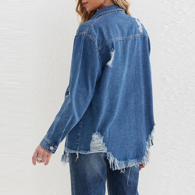 Veste en Jean Destroy Femme