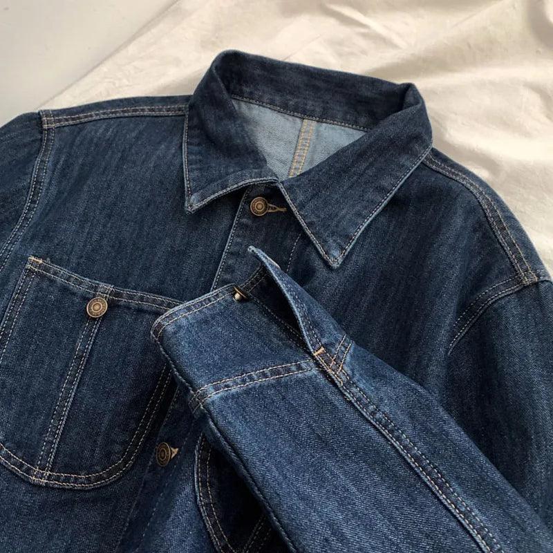 Veste en Jean Femme Foncée - VestesEnJean