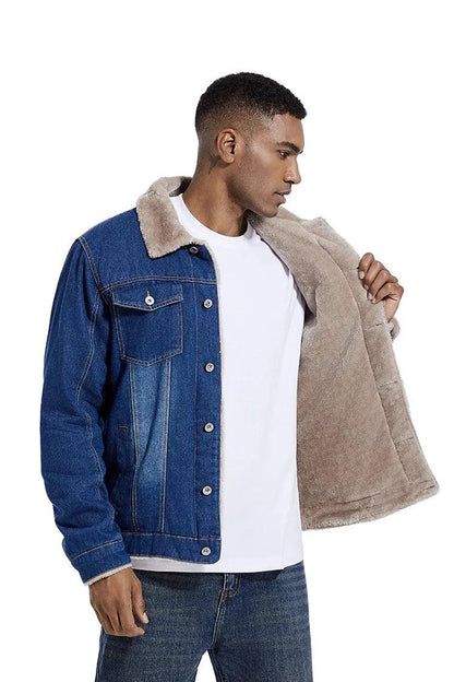 Veste en Jean Homme Moumoute