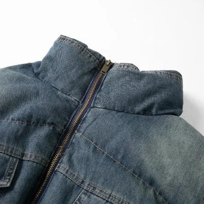 Veste en Jean Doudoune Homme