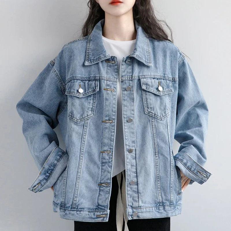 Veste en Jean Large Femme - VestesEnJean