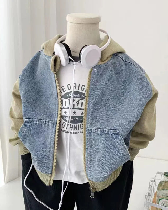 Veste en Jean Sweat Garçon