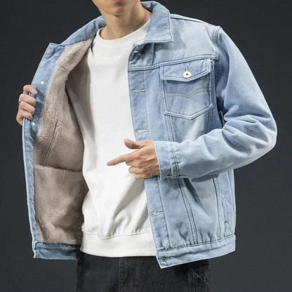 Veste en Jean Doublée Homme