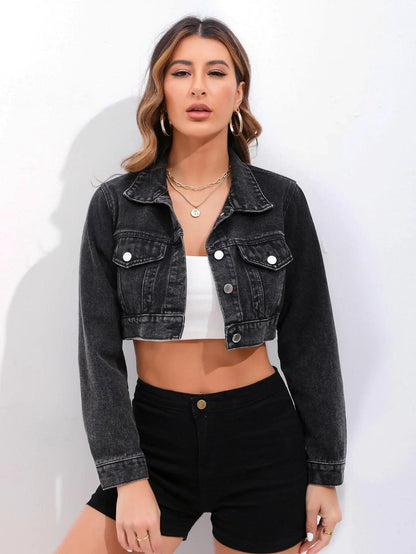 Mini Veste en Jean Femme