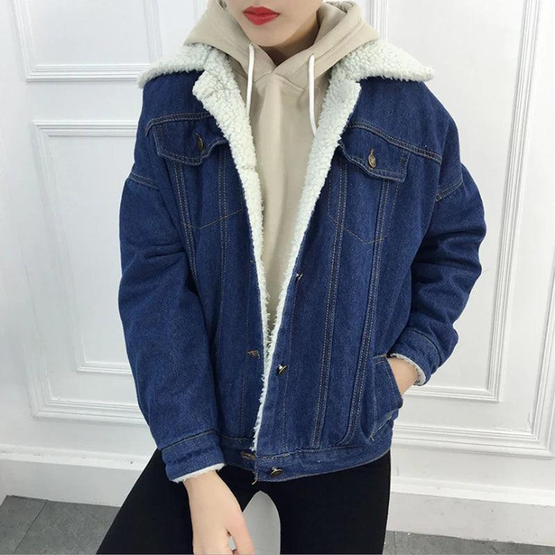 Veste en Jean Chaude Femme