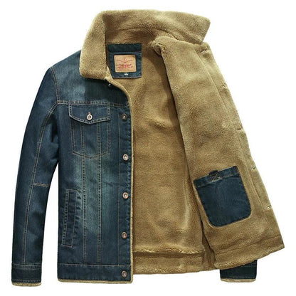 Veste en Jean avec Doublure Homme