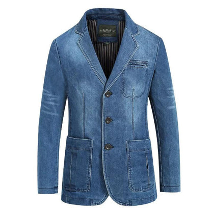 Veste Blazer en Jean Homme