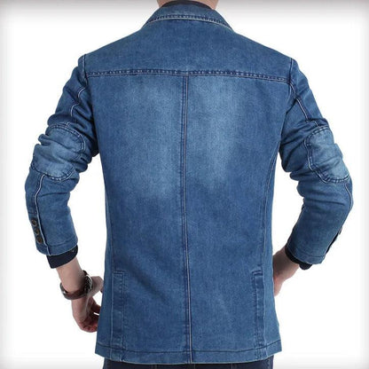 Veste de Costume en Jean Homme