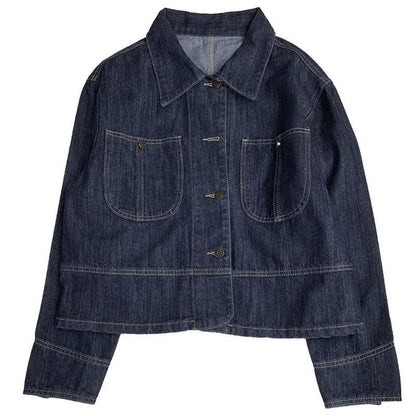 Veste en Jean Femme Foncée - VestesEnJean