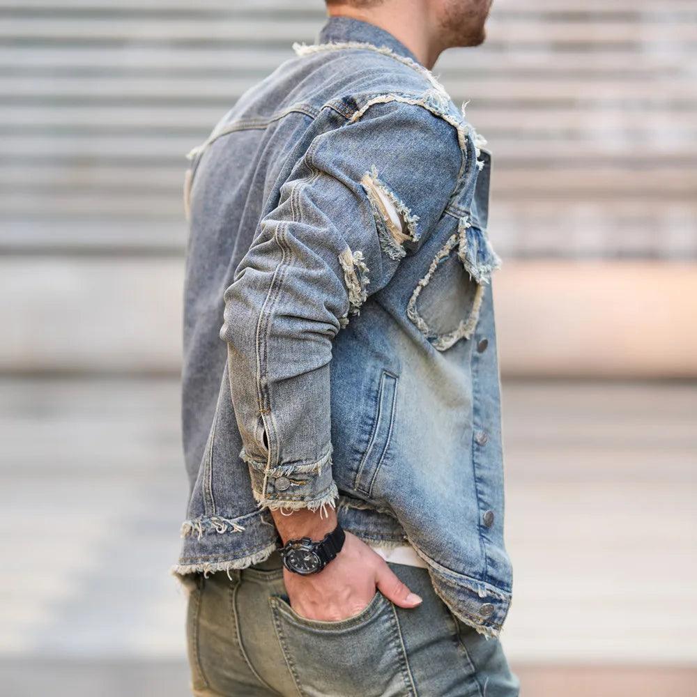 Veste en Jean Destroy Homme