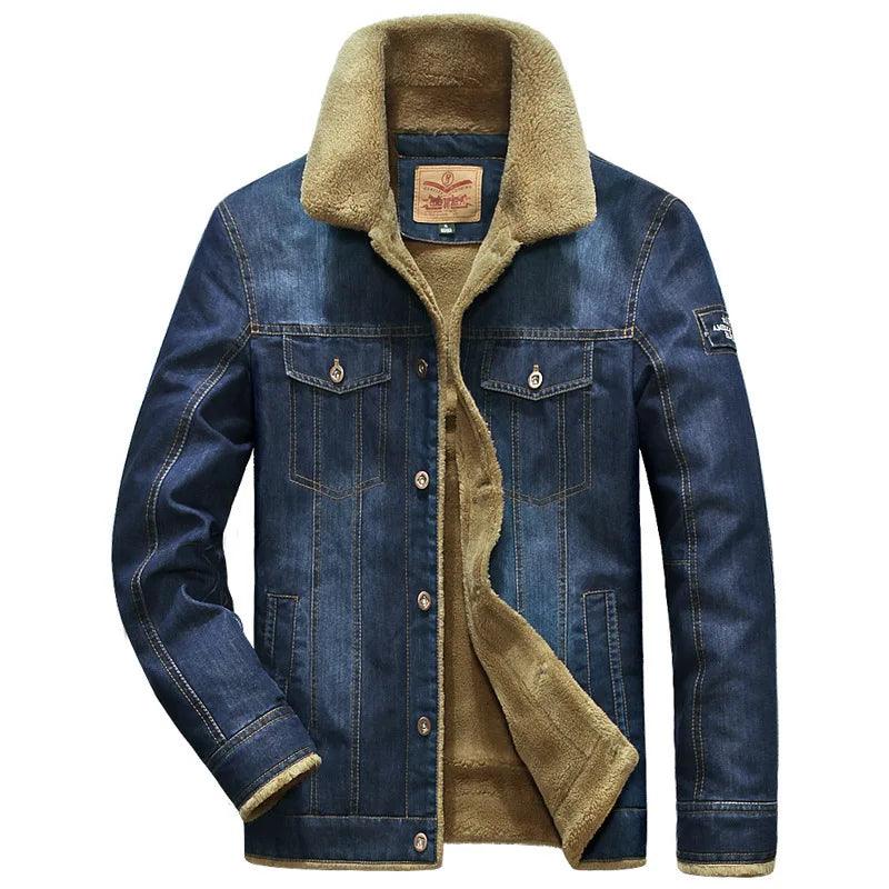 Veste en Jean avec Doublure Homme