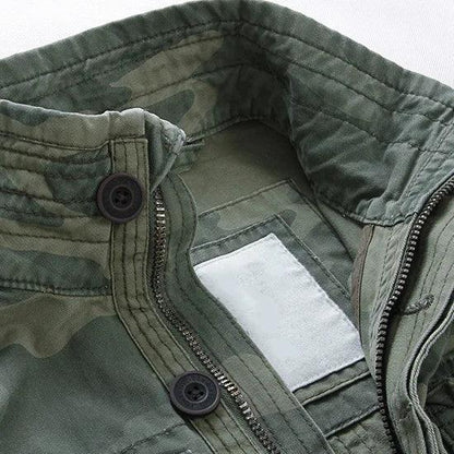 Veste en Jean Camouflage Militaire Homme