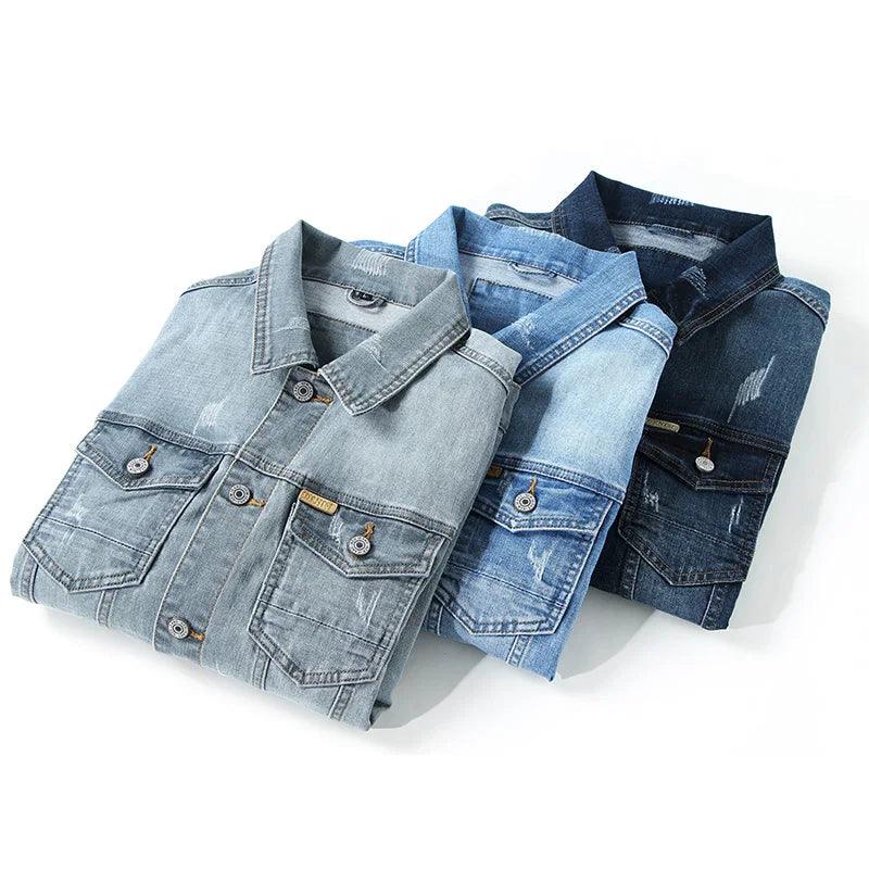 Veste en Jean Denim Homme