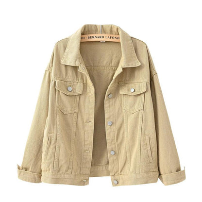 Veste en Jean Crême Femme