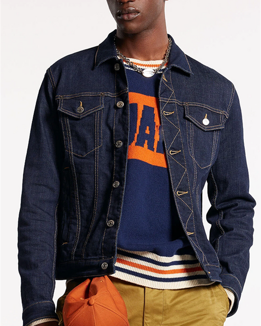Veste en Jean Brut Homme