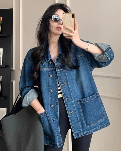 Veste en Jean Femme Loose