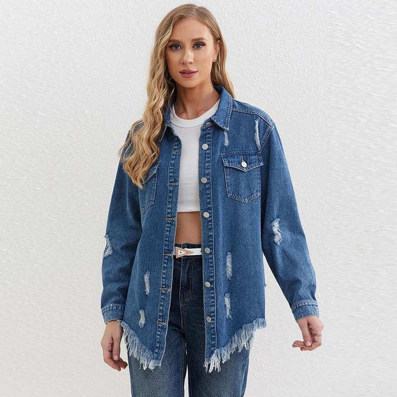 Veste en Jean Destroy Femme