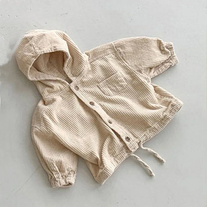 Veste en Jean à Capuche Bébé