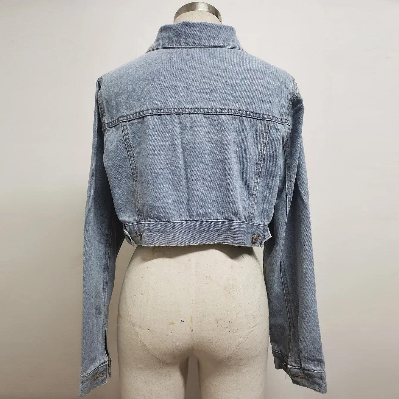 Mini Veste en Jean Femme