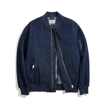 Veste en Jean Homme Bomber