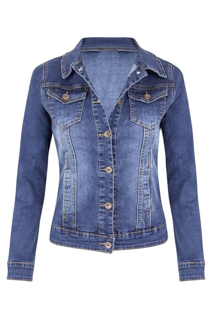 Veste en Jean Femme Bleu Brut