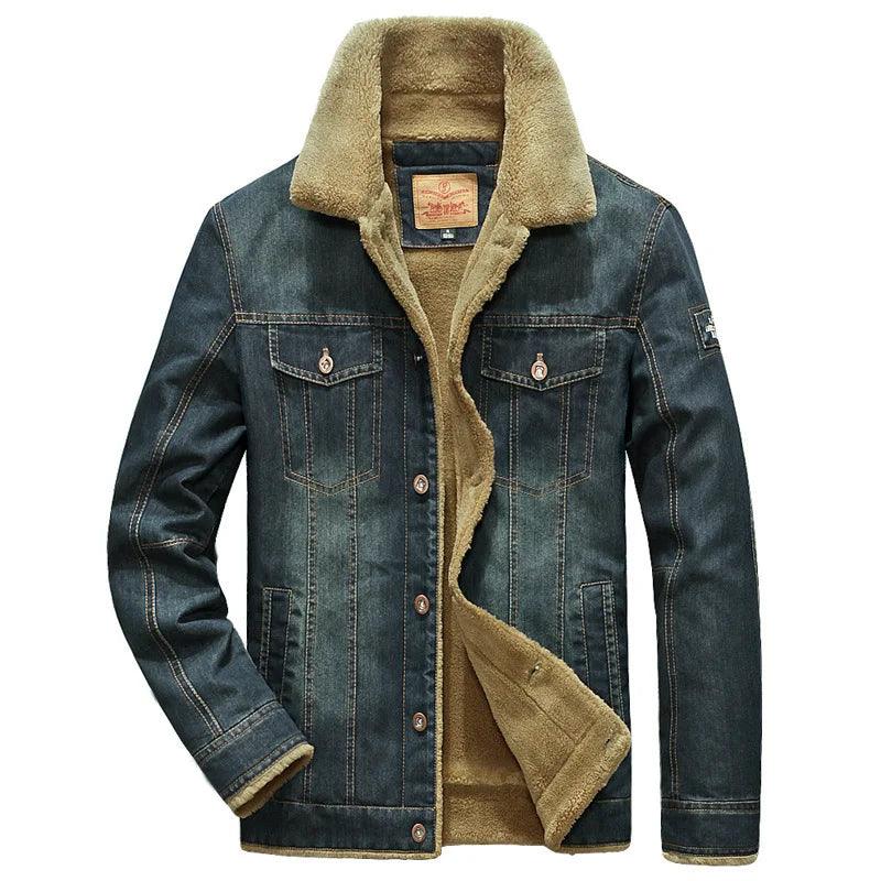 Veste en Jean avec Doublure Homme