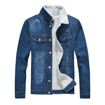 Veste en Jean Rembourée Homme