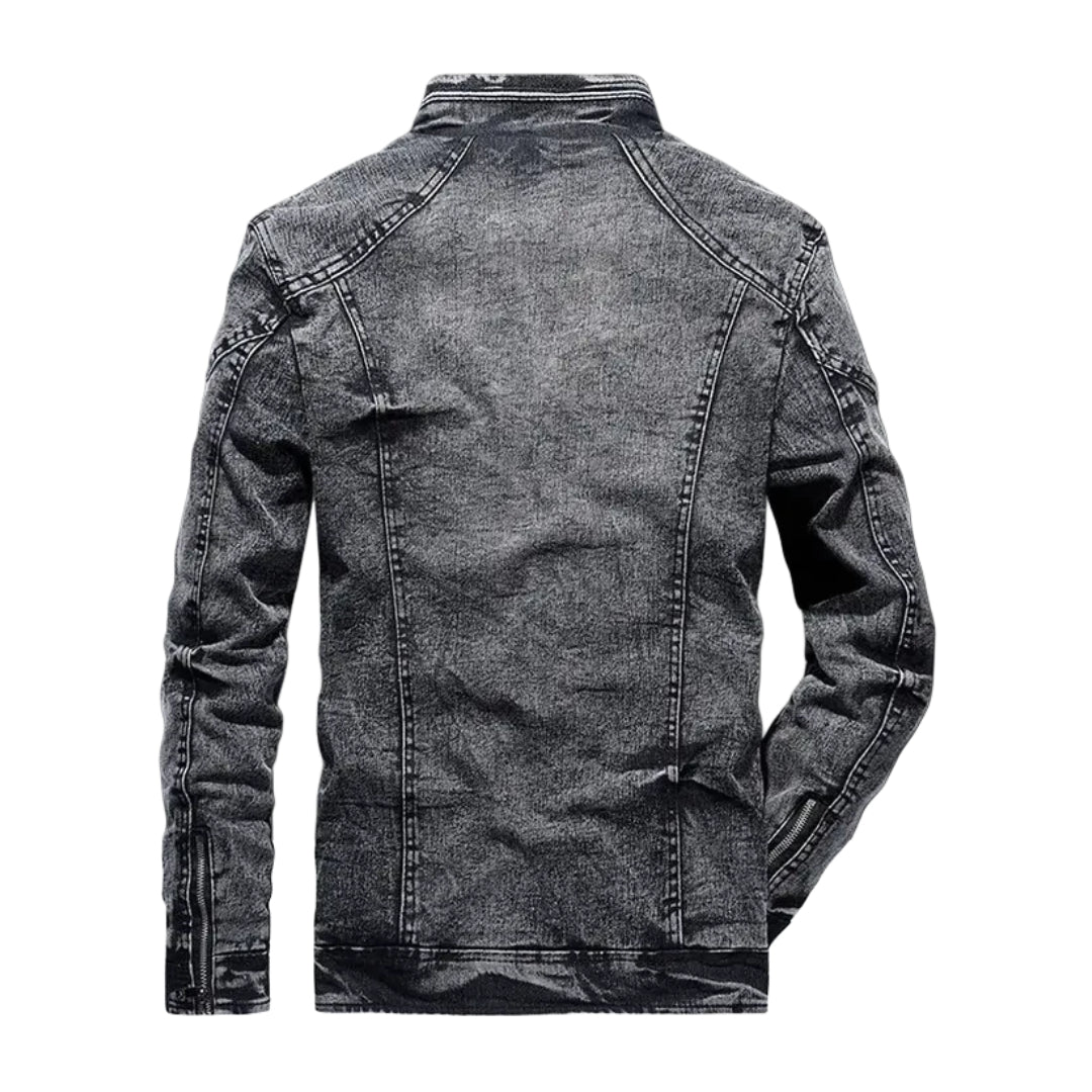 Veste en jean Zippée Homme