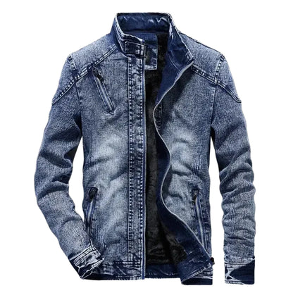 Veste en jean Zippée Homme