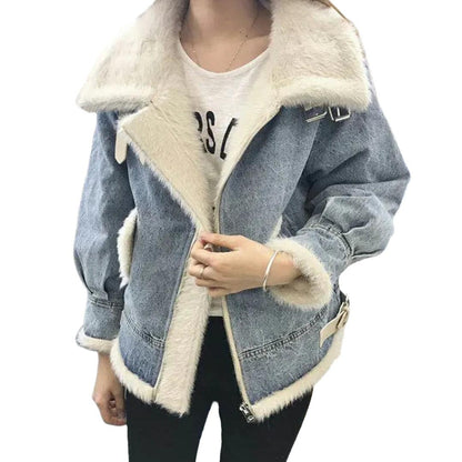 Veste en Jean Rembourré Femme