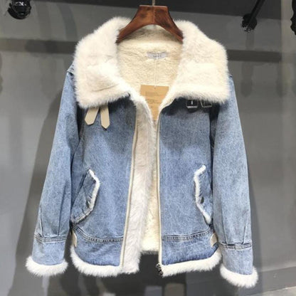 Veste en Jean Rembourré Femme